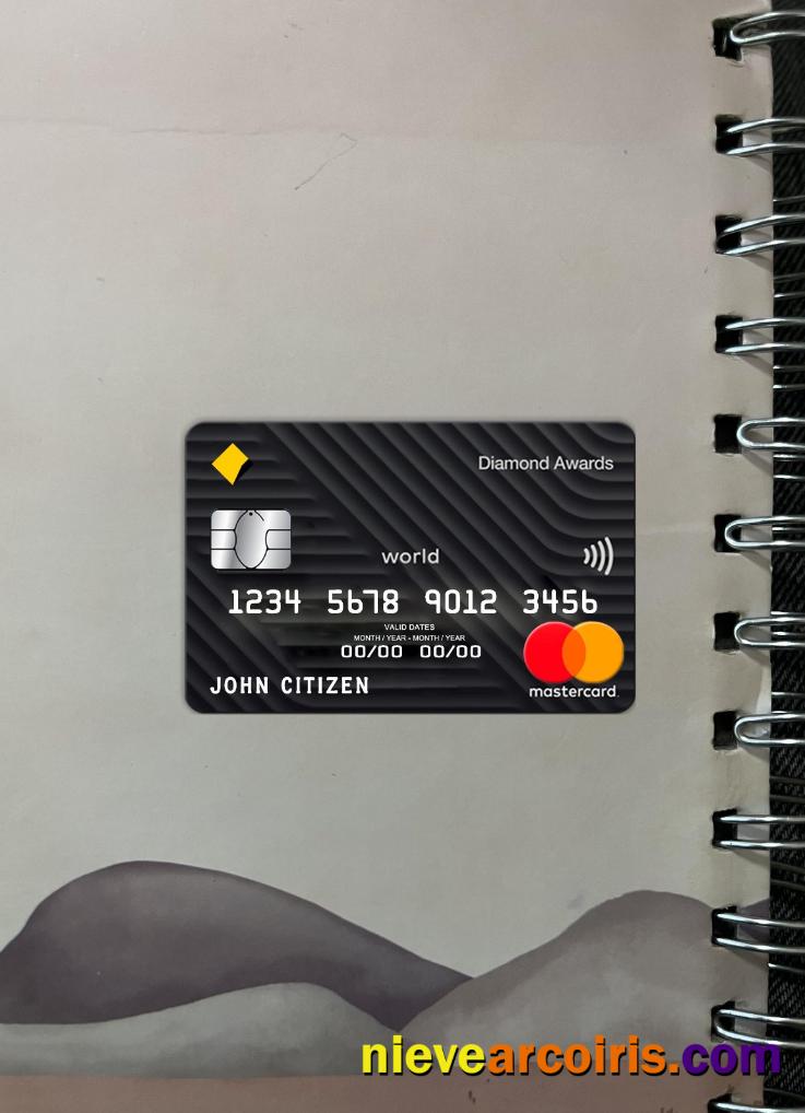 Australia Commonwealth bank mastercard photolook